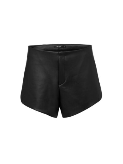 Micro leather short