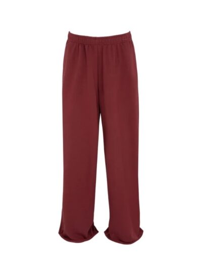 Burgundy sweatpants