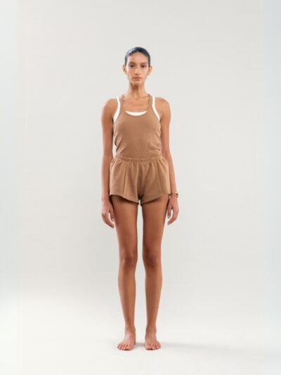 Jersey washed short