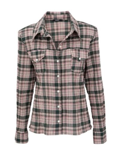 Vintage Plaid Button