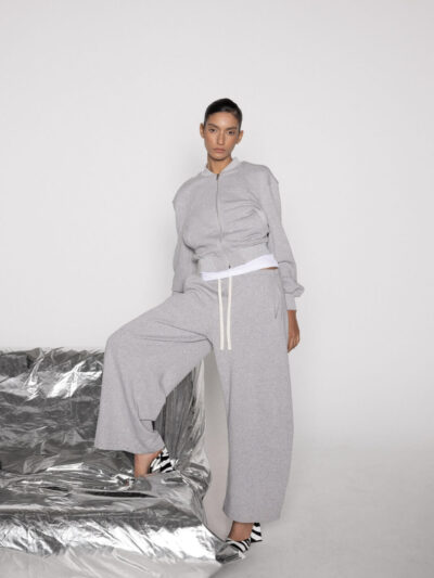 Gray 7/8 joggers