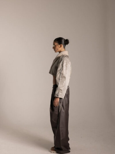 Big brown nylon jogger 2