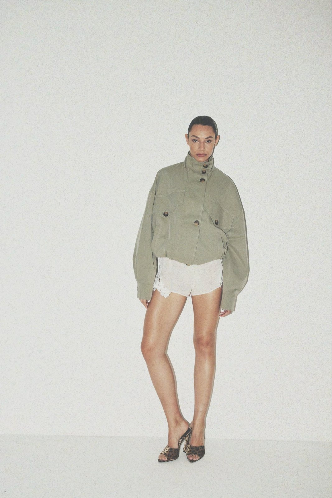 City girl jacket Olive - Image 3