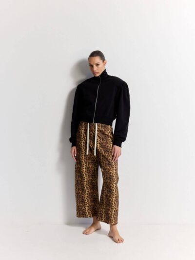 LIMITED EDITION – 7/8 leopard print joggers