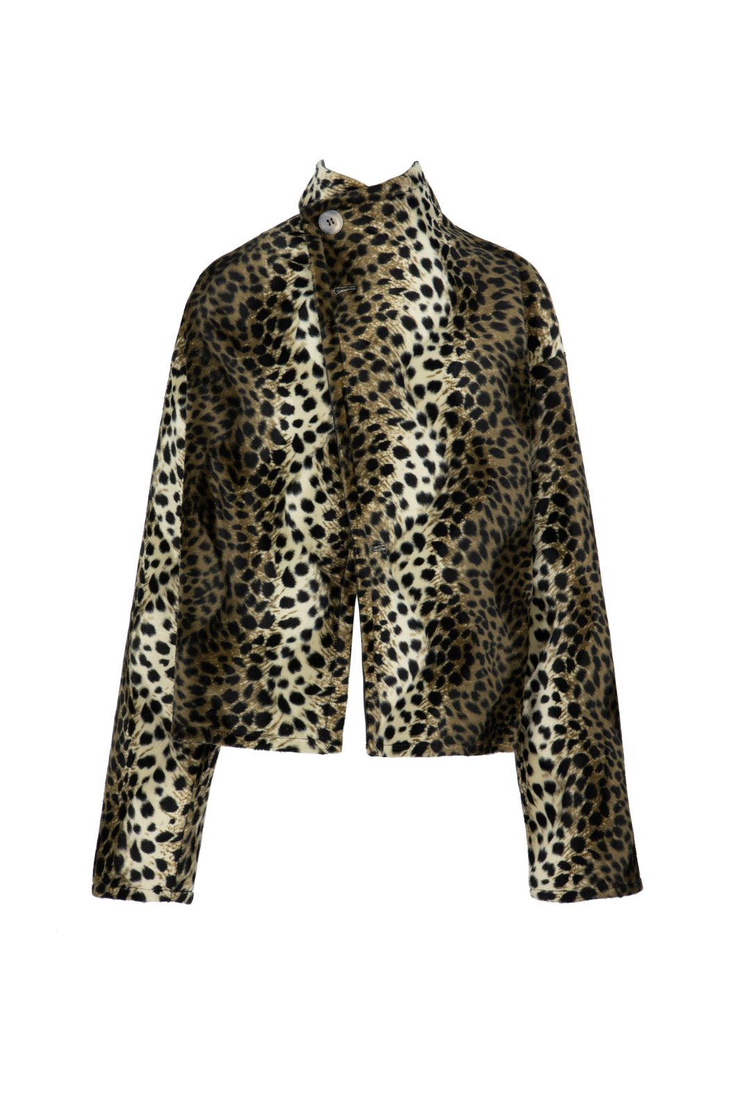 LIMITED EDITION – two sides leather leopard coat