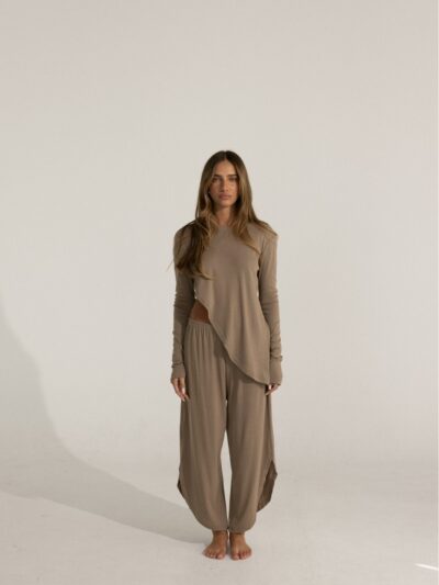 7/8 chic pants 100% cotton