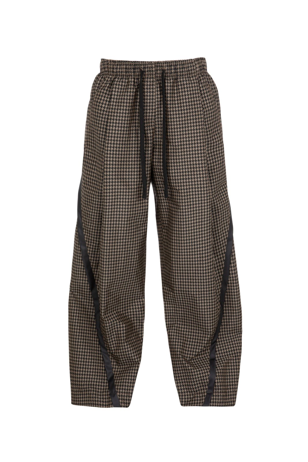 Pepita nylon pants