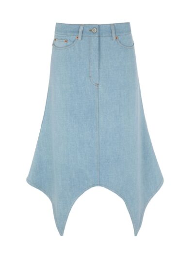 Mid jeans skirt