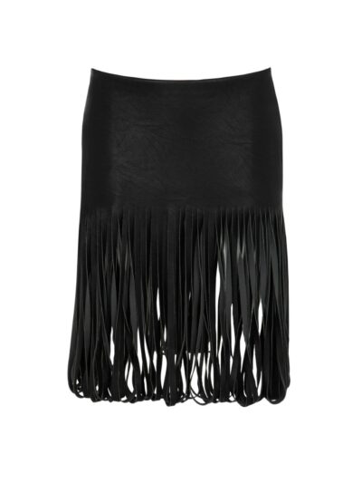 noir leather skirt